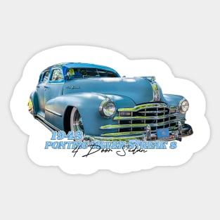 1948 Pontiac Silver Streak 8 4 Door Sedan Sticker